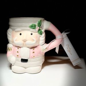 Arlington Designs Pink Pastel Nutcracker Ceramic mug